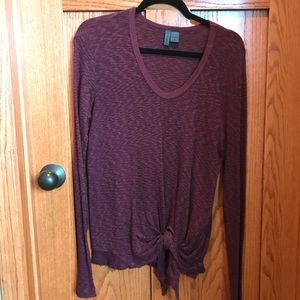 Slouchy long sleeve tee